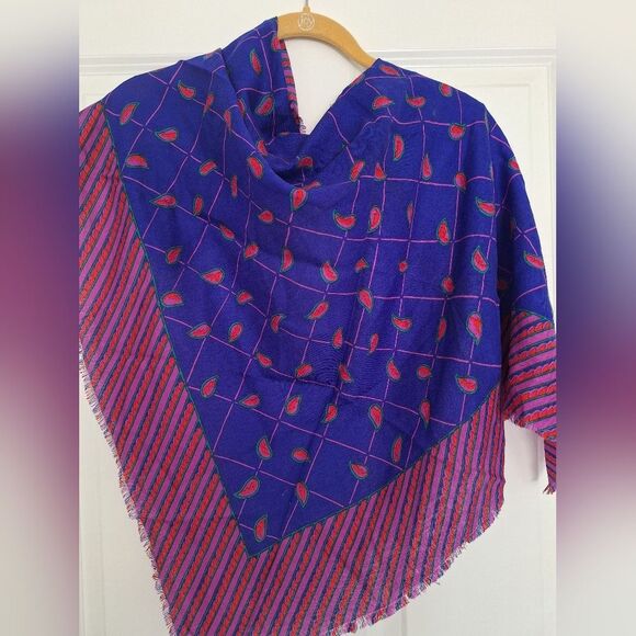 Givenchy Multicolor  Wool‎ & Silk Scarf - Picture 2 of 7